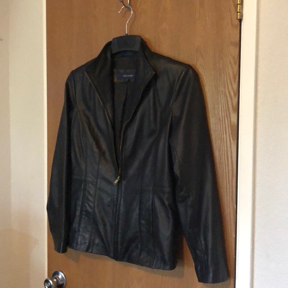 Cole Haan Genuine Leather Jacket